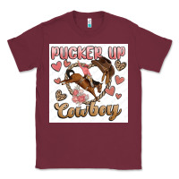 Burgundy small business Classic Tee - MaliasSmallBusiness