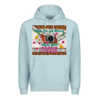 Blue Mist when life gets blurry adjust your focus Premium Hoodie - TumblerDesignByShophia