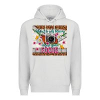 Dove Grey when life gets blurry adjust your focus Premium Hoodie - TumblerDesignByShophia