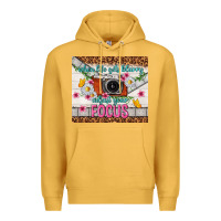 Mustard when life gets blurry adjust your focus Premium Hoodie - TumblerDesignByShophia