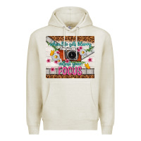 Oatmeal Heather when life gets blurry adjust your focus Premium Hoodie - TumblerDesignByShophia