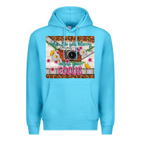 Ocean Blue when life gets blurry adjust your focus Premium Hoodie - TumblerDesignByShophia