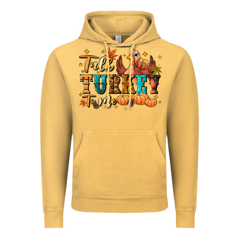 Talk Turkey To Me Vintage Hoodie by NancyCooperArtShop | Teevron