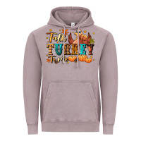 Vintage Zinc Talk turkey to me Vintage Hoodie - NancyCooperArtShop