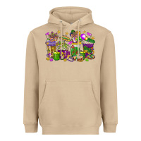 Mushroom Mardi Gras coffee cups Heavyweight Hoodie - HowdyJamesFarm