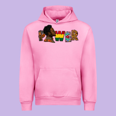 Power Juneteenth Urban Hoodie Designed By Fadigitalartstudio