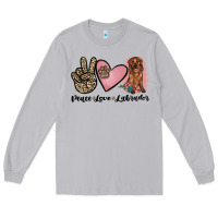 Moon Dust peace love labrador Long Sleeve Tee - JahusDesignShop