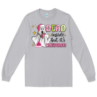 Moon Dust dead inside but it's christmas Long Sleeve Tee - MaliasSmallBusiness