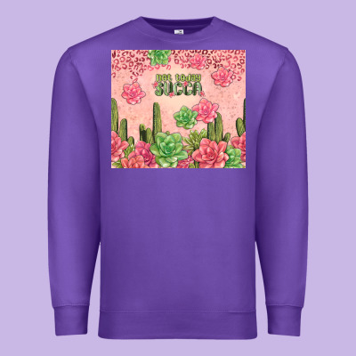 Not Today Succa Tumbler Premium Sweatshirt Designed By Tumblerdesignbyshophia