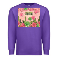 Purple not today succa tumbler Premium Sweatshirt - TumblerDesignByShophia