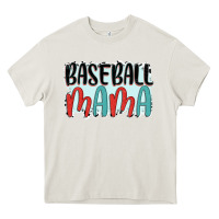 Cream baseball mama Heavy Core Tee - JahusDesignShop