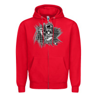 Red St Patricks Day Zipper Hoodie - Bettercallsaul