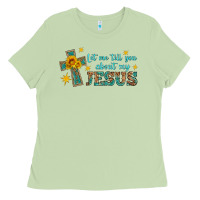 Matcha let me tell you about my jesus Ladies Tee - HRA Design Shop