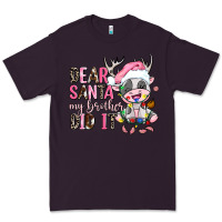 Plum dear santa my brother did it Premium Tee - AdoDesignShop