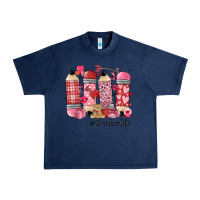 Navy valentines day teacher life Urban Heavy Tee - MaliasSmallBusiness
