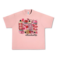 Salmon valentines day teacher life Urban Heavy Tee - MaliasSmallBusiness