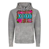 Cloud Rock xoxo valentine's day pink roses and hearts Vintage Hoodie - Jasminsmagicworld