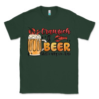 Sports Green crawfish and beer that's why i'm here Classic Tee - MaliasSmallBusiness