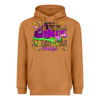 Meerkat Mardi Gras Cruise Heavyweight Hoodie - HowdyJamesFarm
