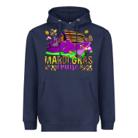 Navy Mardi Gras Cruise Heavyweight Hoodie - HowdyJamesFarm