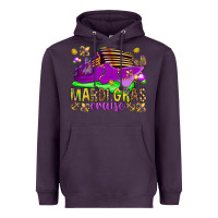 Plum Mardi Gras Cruise Heavyweight Hoodie - HowdyJamesFarm