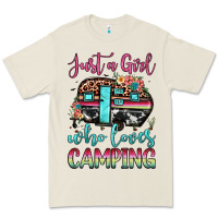 Bone just a girl who loves camping Premium Tee - JahusDesignShop