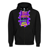 Black Keep walking if you are in the right way Zipper Hoodie - Bettercallsaul