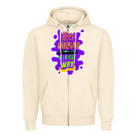 Sandshell Keep walking if you are in the right way Zipper Hoodie - Bettercallsaul