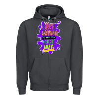Smoke Keep walking if you are in the right way Zipper Hoodie - Bettercallsaul