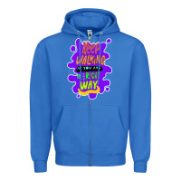 True Royal Keep walking if you are in the right way Zipper Hoodie - Bettercallsaul