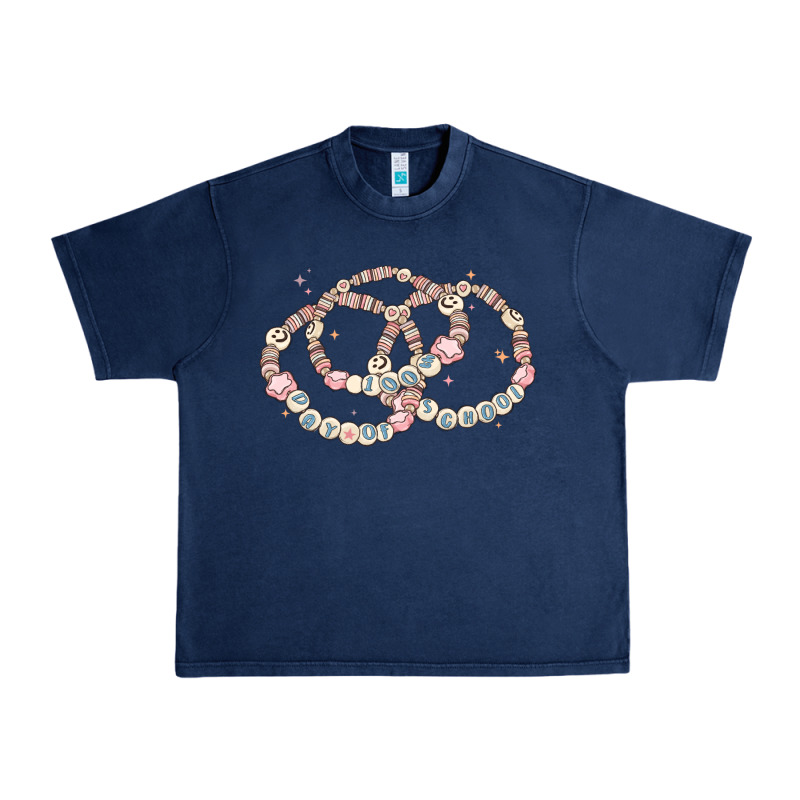 100 Days Of School Friendship Bracelet Urban Heavy Tee by MaliasSmallBusiness | Teevron