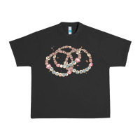 Pigment Black 100 days of school friendship bracelet Urban Heavy Tee - MaliasSmallBusiness