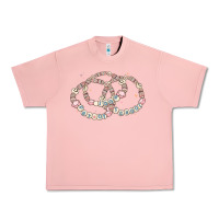 Salmon 100 days of school friendship bracelet Urban Heavy Tee - MaliasSmallBusiness