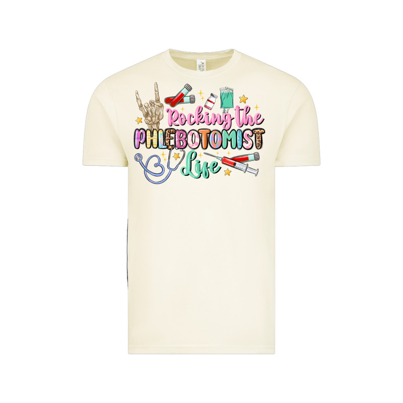 Rocking The Phlebotomist Life Vintage Tee by MaliasSmallBusiness | Teevron