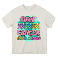 Cream fight cancer in all colors Heavy Core Tee - AdoDesignShop