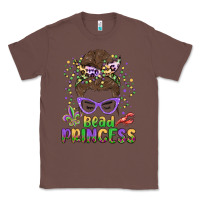 Chestnut bead princess messy bun mardi gras Classic Tee - MaliasSmallBusiness