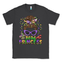Smoke bead princess messy bun mardi gras Classic Tee - MaliasSmallBusiness