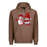 Chestnut snowman gnome Premium Hoodie - JahusDesignShop