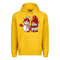 Lemon snowman gnome Premium Hoodie - JahusDesignShop