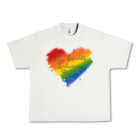 Pistachio kindness equality peace love inclusion diversity h Urban Heavy Tee - MaliasSmallBusiness