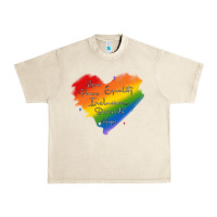 Sandshell kindness equality peace love inclusion diversity h Urban Heavy Tee - MaliasSmallBusiness