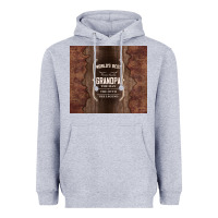 Heather Grey world's best grandpa Heavyweight Hoodie - TumblerDesignByShophia