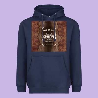 World's Best Grandpa Heavyweight Hoodie Designed By Tumblerdesignbyshophia