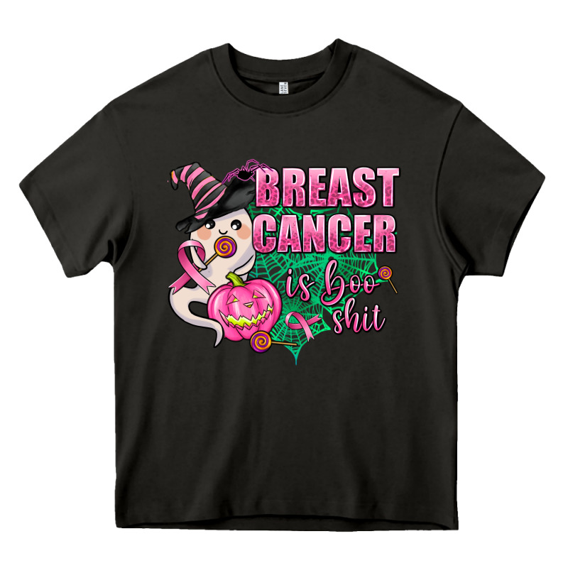 Breast Cancer Is Boo Shit Heavy Core Tee by AdoDesignShop | Teevron