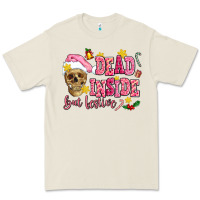 Bone dead inside but festive Premium Tee - AdoDesignShop