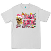 Dove Grey dead inside but festive Premium Tee - AdoDesignShop
