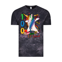 Cloud Black 100 days of school Vintage Tee - MaliasSmallBusiness