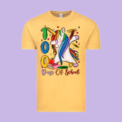 100 Days Of School Vintage Tee Designed By Maliassmallbusiness
