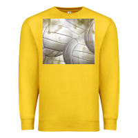 Lemon distressed volleyball pattern Premium Sweatshirt - TumblerDesignByShophia