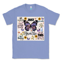 Colony Blue just breathe Classic Tee - JahusDesignShop